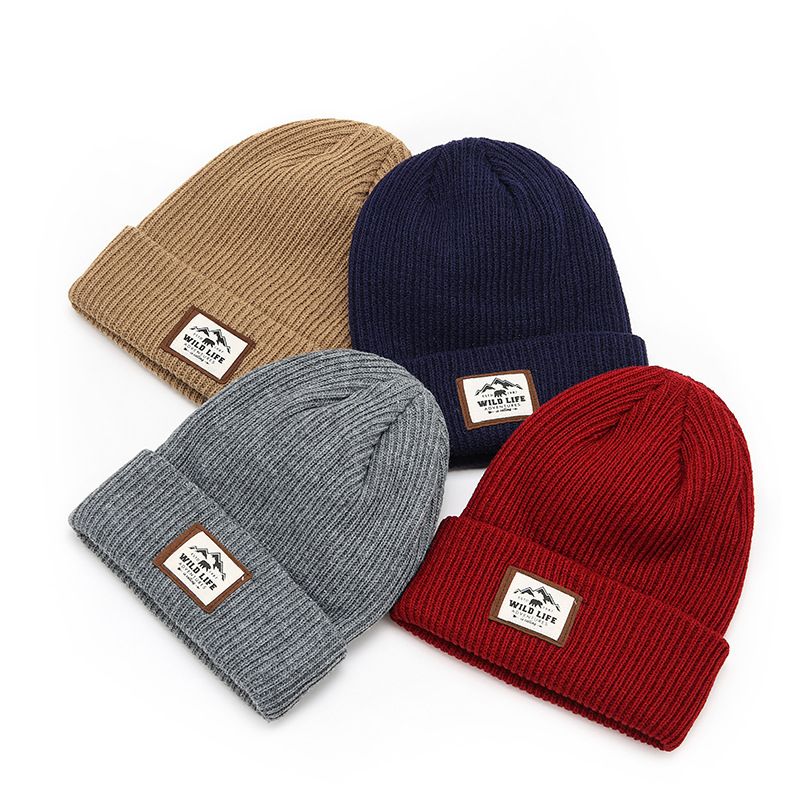 Gorro de invierno de punto para mujer con pompón - Hilo acrílico suave, cálido y elegante para el frío, diseño unisex a la moda_voghion.com