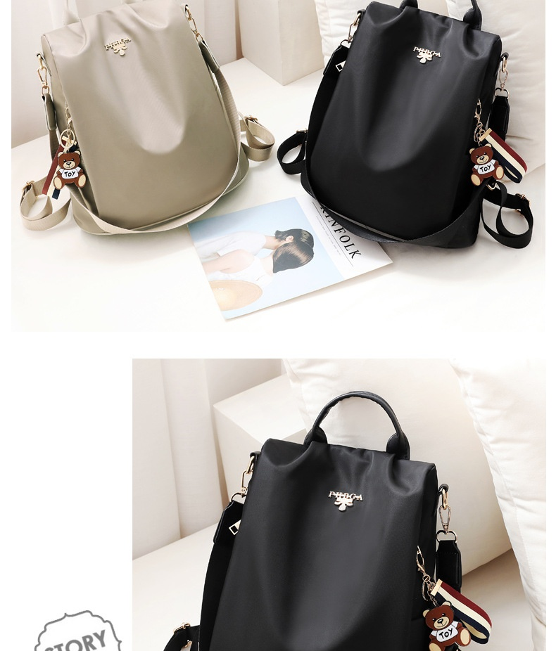 Bolsa feminina anti-roubo mochila oxford pano mochilas 2024 primavera nova versão coreana moda grande capacidade mochila de lona_voghion.com