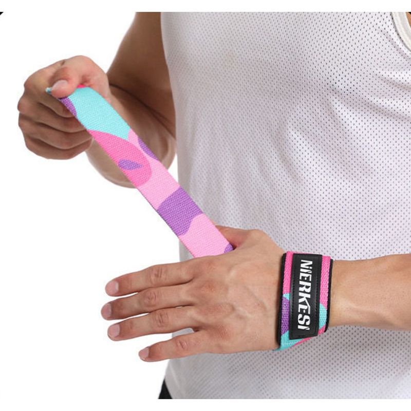New Power Assist Deadlift Silicone Strip Anti-Slip Wrist Guard Belt Pull-Up Horizontal Bar Protective Gear Bandage_voghion.com