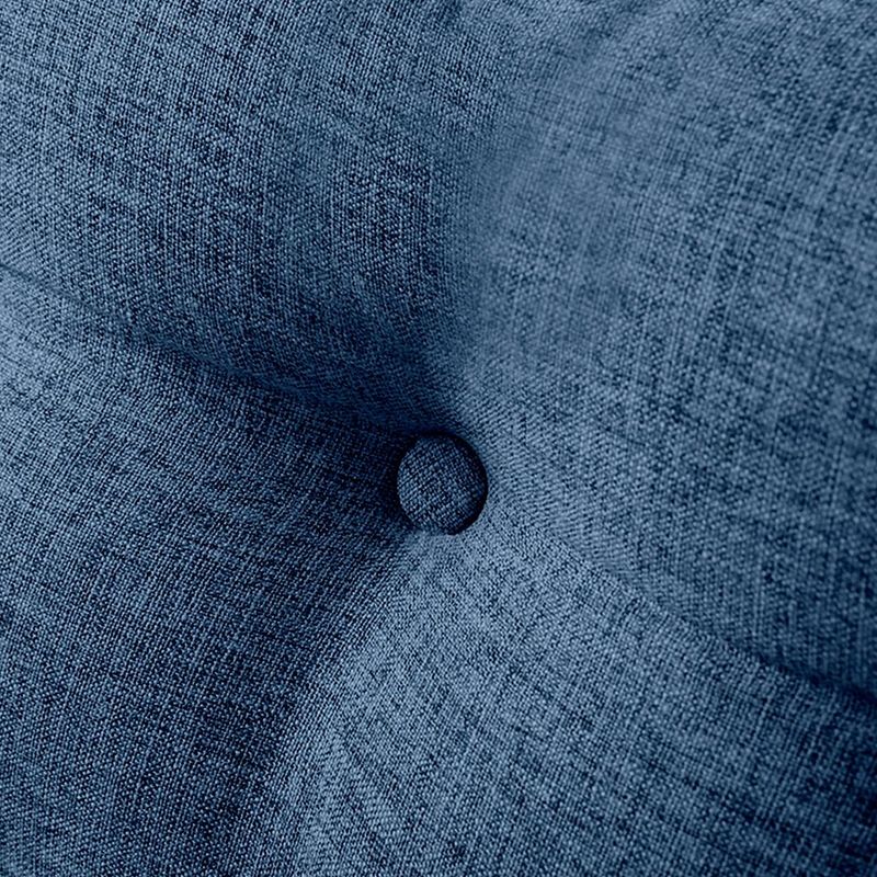 SOGA 150cm Blue Triangular Wedge Bed Pillow Headboard_voghion.com