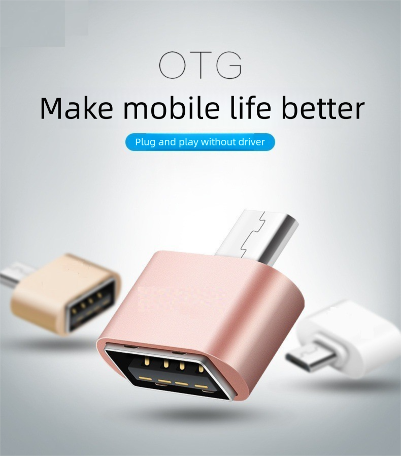 Type-C To OTG Converter Computer Peripheral Data Transfer USB Flash Drive Mobile Phone Adapter_voghion.com