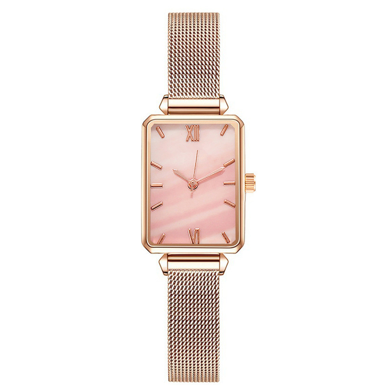 Douyin net kırmızı moda izle küçük yeşil saat kare tembel mıknatıs toka bayanlar tüm maç takım elbise kombinasyonu hediye kadın saati_voghion.com