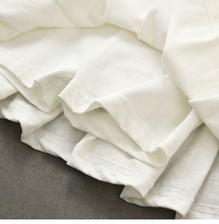 Fustă plisată pentru fete Mother&Kids, rochie de vară pentru copii cu pantaloni de siguranță, fustă subțire pentru copii de talie medie și mică_voghion.com