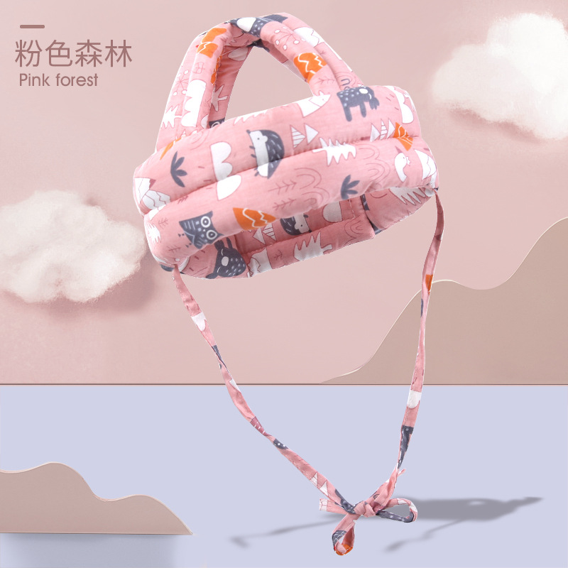 Casco de seguridad para bebé, protección para la cabeza, almohadilla anticaída para niños pequeños, gorro anticaída para aprender a caminar_voghion.com