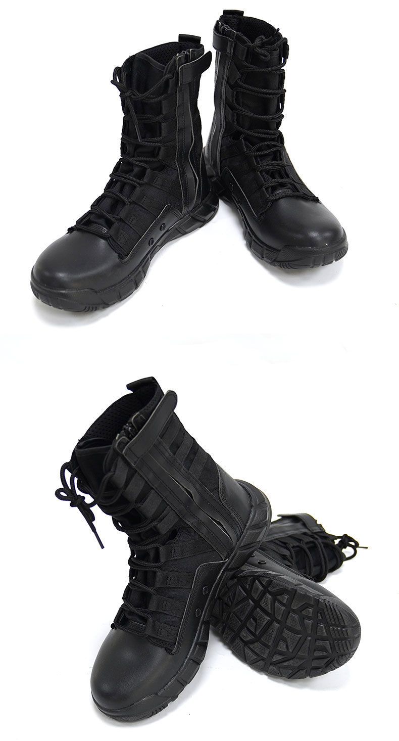 Nouveau Bottes d'entraînement de Combat légères, montantes, vertes, marron, désert_voghion.com
