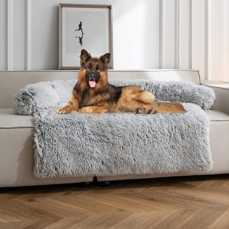 Plüsch Sofa Winter Schlafen Abnehmbare Waschbar Hund Bett Katze Haustier Matte_voghion.com