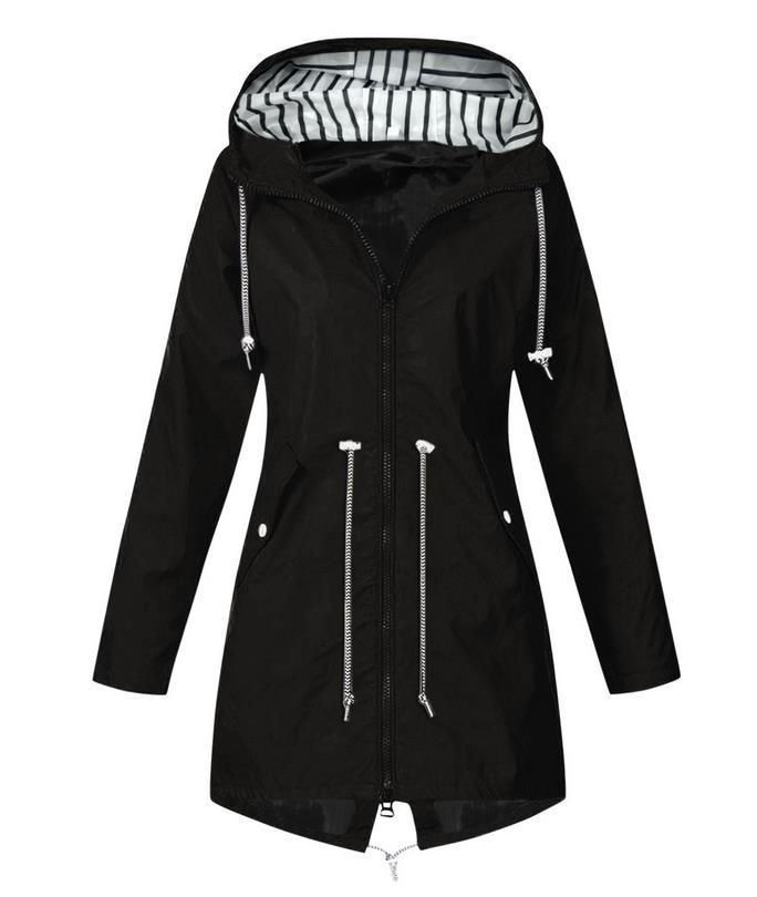 Women's zipper jacket three-in-one outdoor hooded mountaineering jacket_voghion.com