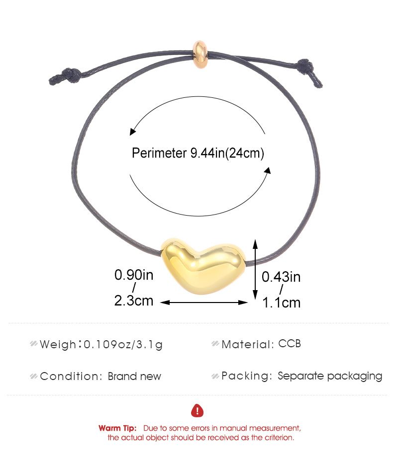 Simple Round Ball Love Knot Bracelet Bracelet Advanced Sense Adjustable Bracelet Ins Internet Celebrity Same Style_voghion.com