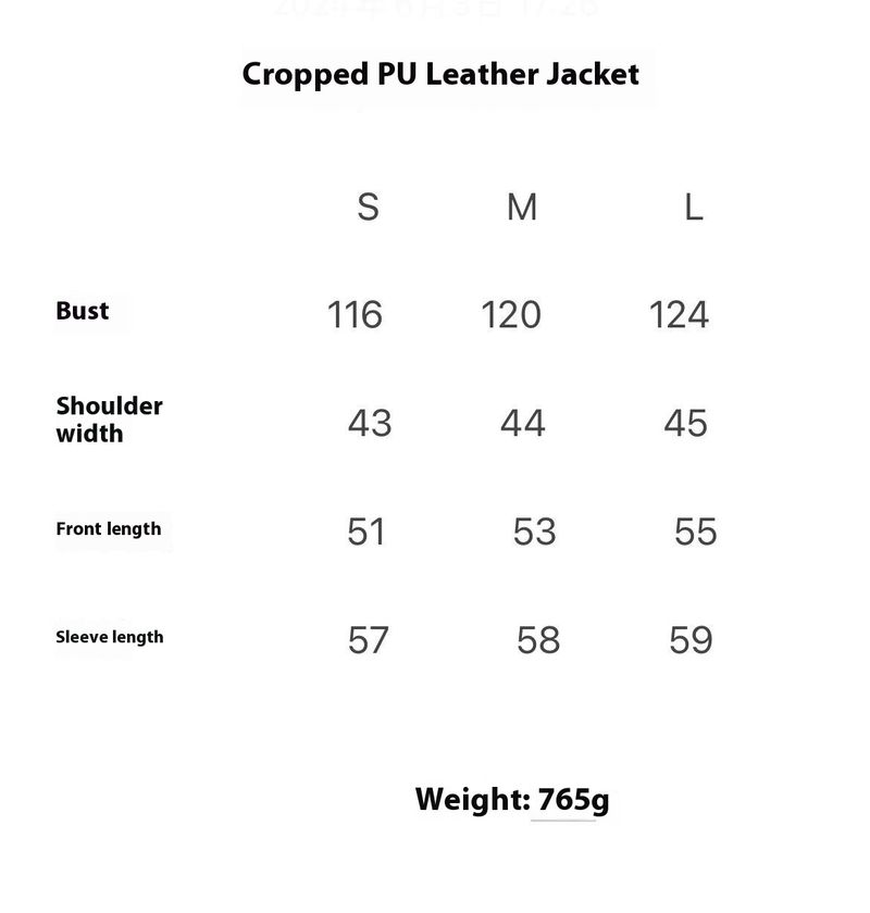Vêtements pour femmes automne/hiver 2024 nouvelle veste courte en cuir de mode de rue_voghion.com