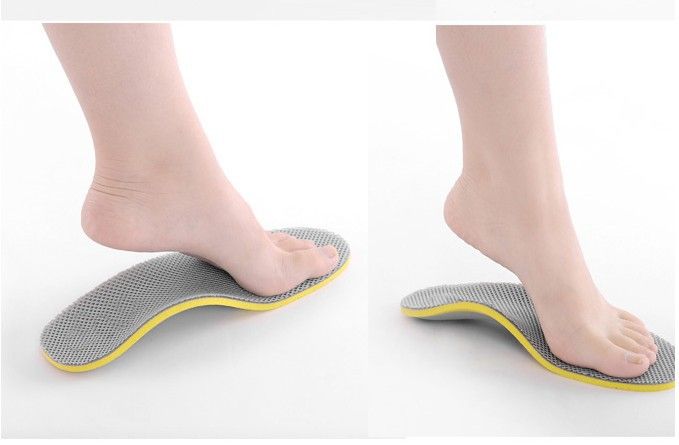 Inside and outside foot splay foot valgus arch support corrective insole Sports insole absorbent sweat breathable for men and women_voghion.com