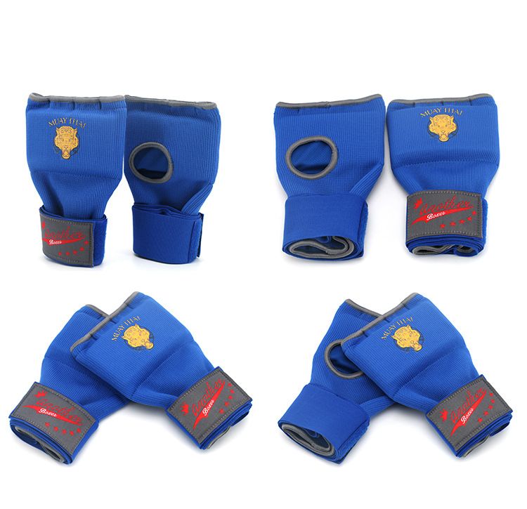Rękawice bokserskie żelowe Półpalczaste Sanda Slayer Fast Hand Wrapping Bandage Protector Cloth Thai Boxing Men And Women_voghion.com