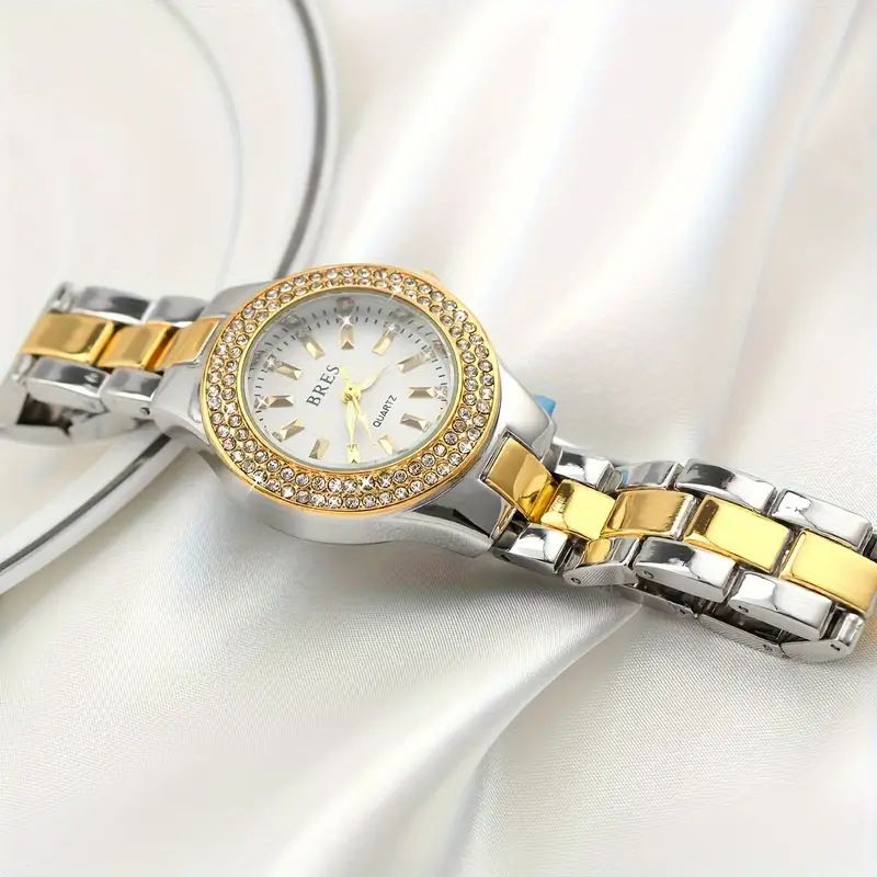 Montre pour femme, version coréenne, tendance, étanche, élégante, de grande valeur, entièrement en diamants, nouvelle collection 2024_voghion.com