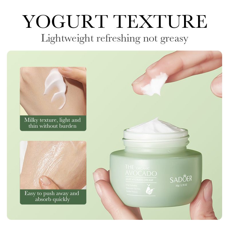 SADOER Organic Avocado Silky Hydrating And Moisturizing Cream To Dilute Fine Lines_voghion.com