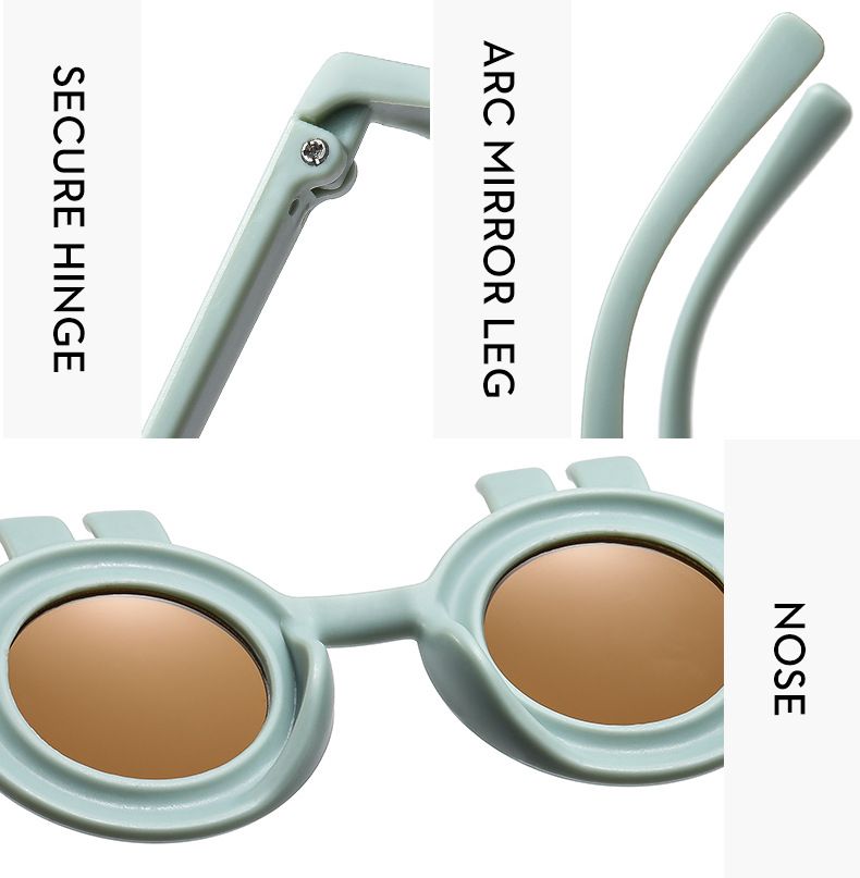 Kids'sunglasses New children's UV sunglasses baby cute children rabbit sunglasses men's and women's cartoon tide glasses_voghion.com