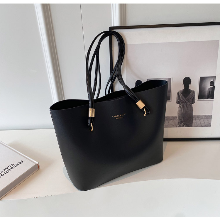 Bolso de hombro rojo para dama de honor, tendencia 2025, sencillo, de gran capacidad_voghion.com