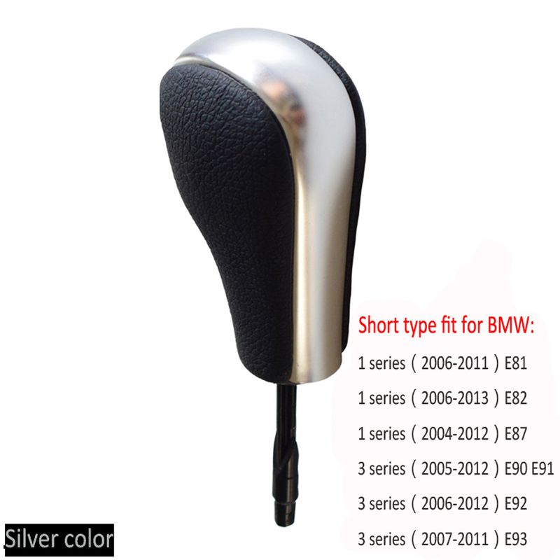 Korte Lange Stick Auto Automatische AT Shift Versnellingspookknop Voor E39 E46 E53 E60 E61 E63 E64 E83 E81 E82 E87 E90 E91 E92 E93_voghion.com