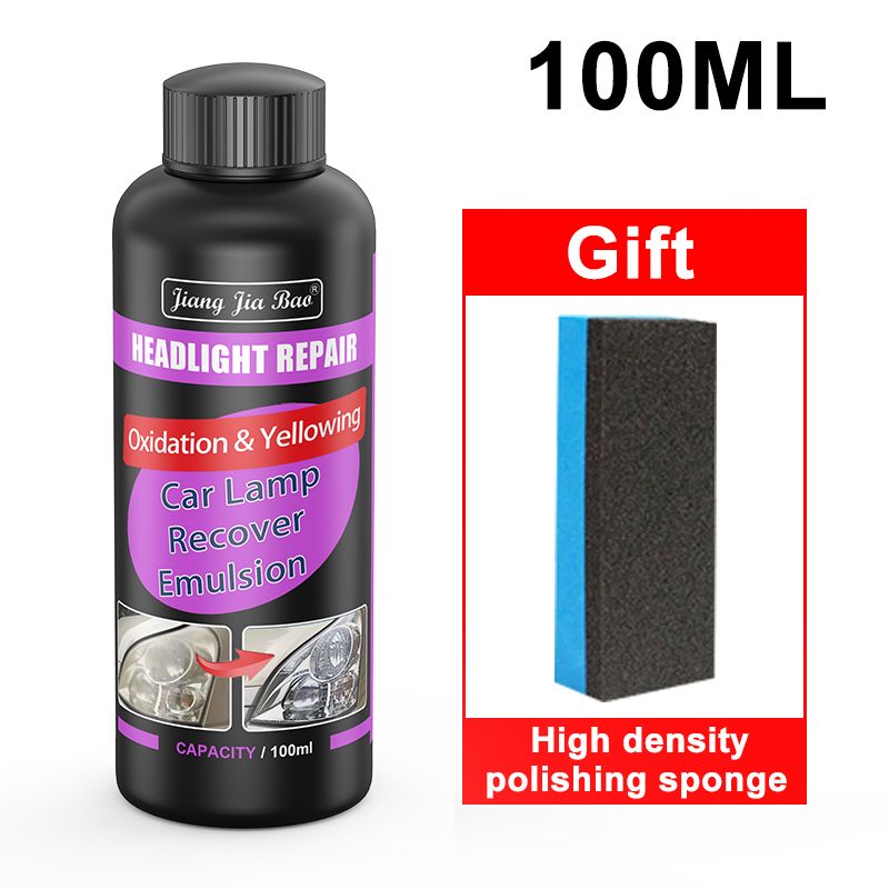 Auto-Restaurierung Polier-Kits Scheinwerfer Kratzer Entferner Reparatur Reinigungspaste Entfernen Oxidation Scheinwerfer Politur Flüssigkeit_voghion.com