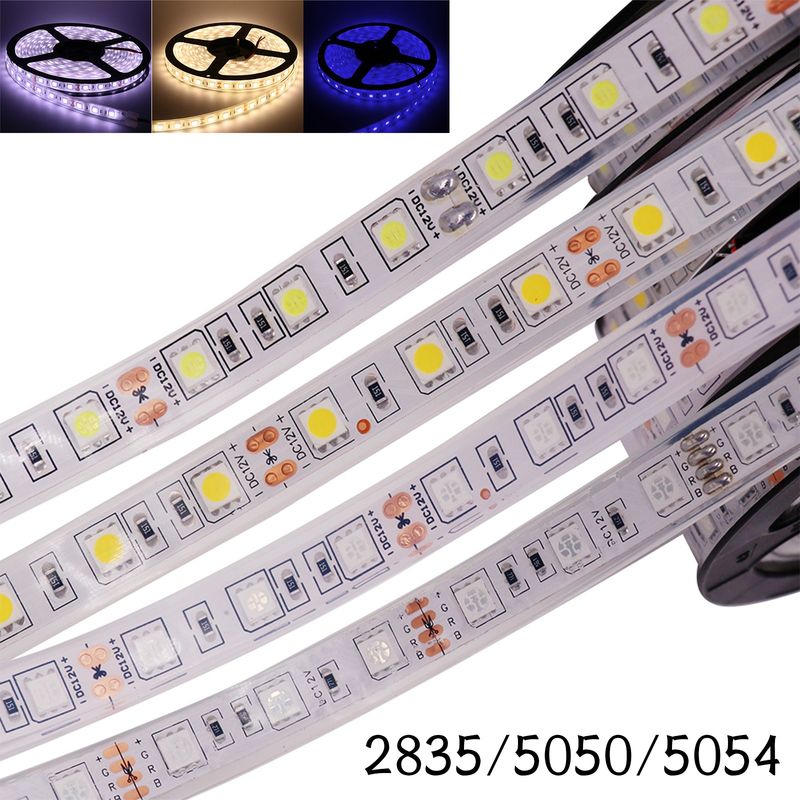 12V LED Streifen Flexible Band Lichter 2835 5050 Weiß Unter Schrank Küche Lichter_voghion.com