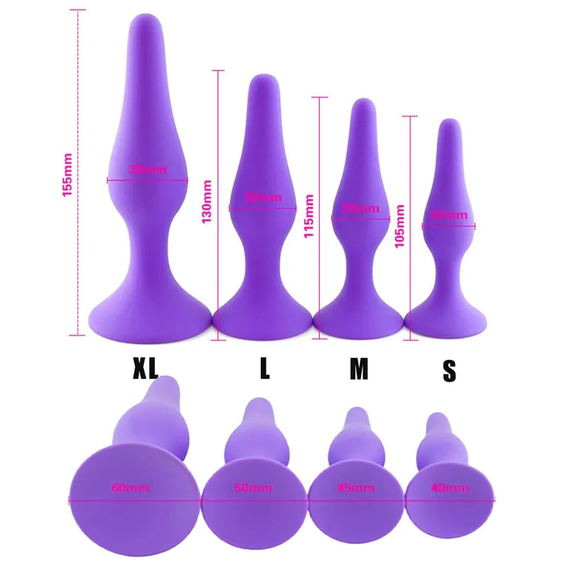 S/M/L/XL silikoonist anaaltapp päraku stimuleerimiseks eesnäärme massaažimänguasjad naistele ja meestele gei anaaldilaator seksipood BDSM_voghion.com