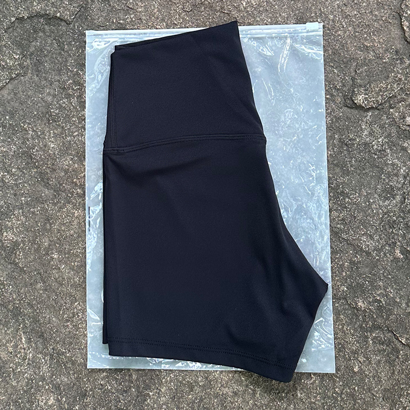 Pantalones cortos deportivos de tres piezas de nailon ajustados para yoga de cintura alta, de calidad inmejorable, nuevos y bonitos._voghion.com
