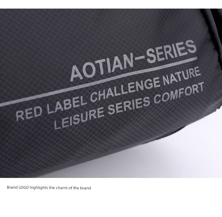 Outdoor Casual Horizontale Pure Color Heren Lichtgewicht Crossbody Tas_voghion.com