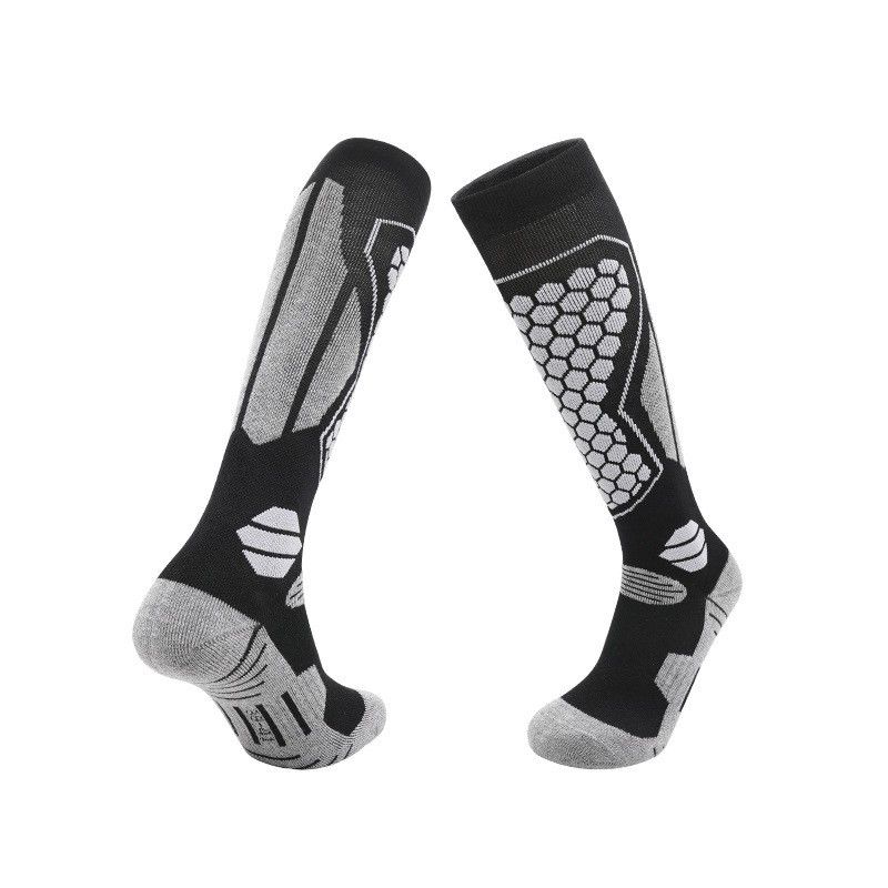Ski Socks Warm Non-slip Thickened Towel Bottom High Tube Professional Sports Outdoor Mountaineering Socks Stockings Can Be Customized_voghion.com