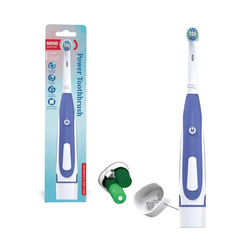 Blanqueamiento dental, limpieza rápida, Compatible con cepillo Oral-b, cepillo de dientes eléctrico giratorio de cabeza redonda_voghion.com