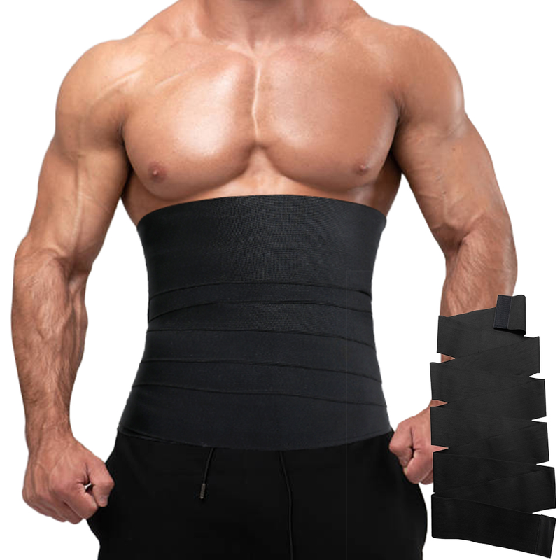 Trainer Men Waist Snatch Me Up 3/4/5/6 metara zavoj za znojenje i saunu, pojas za oblikovanje tijela_voghion.com