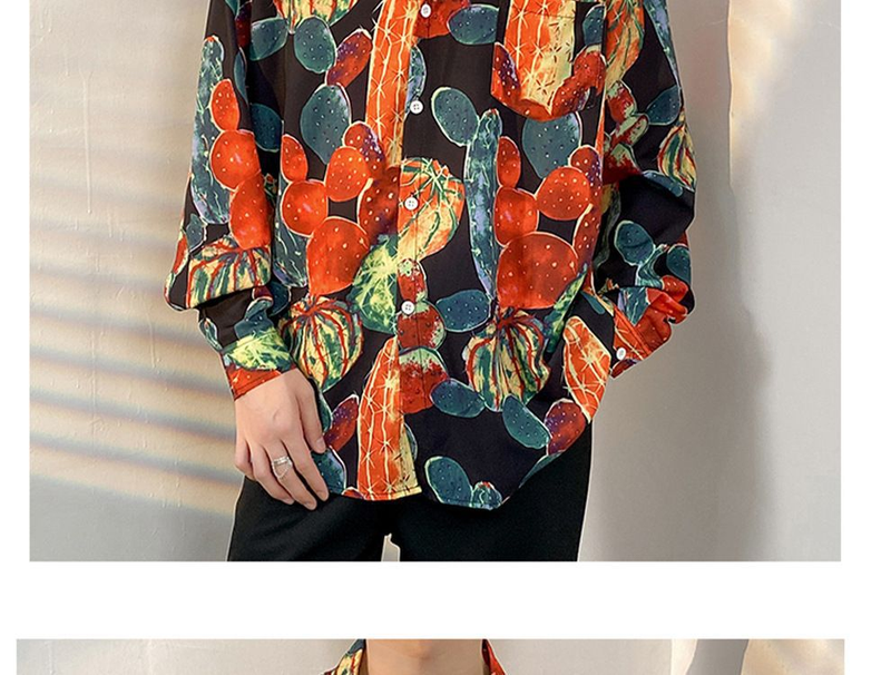 Ein lustiger Wissenschaftler mit Märchenmotiv für Herren, langärmelig, locker sitzend, modisch, lässig, Hemdmantel_voghion.com