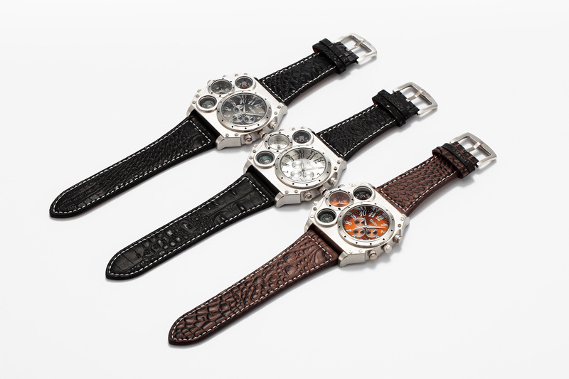 Oulei Large Dial Quartz OULM Brand Belt Men's Military Watch_voghion.com