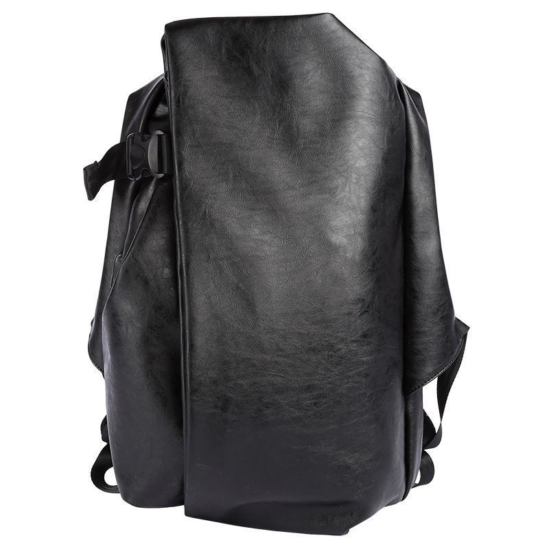 Nuova versione coreana dello zaino da uomo semplice in PU, tendenza moda autunno e inverno 2025_voghion.com