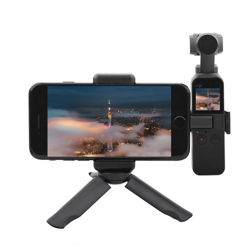 Mobile Phone Securing Clip Bracket Mount Desktop Tripod for DJI Osmo Pocket/Pocket 2 Phone Clip Holder Gimbal Camera Accessories_voghion.com