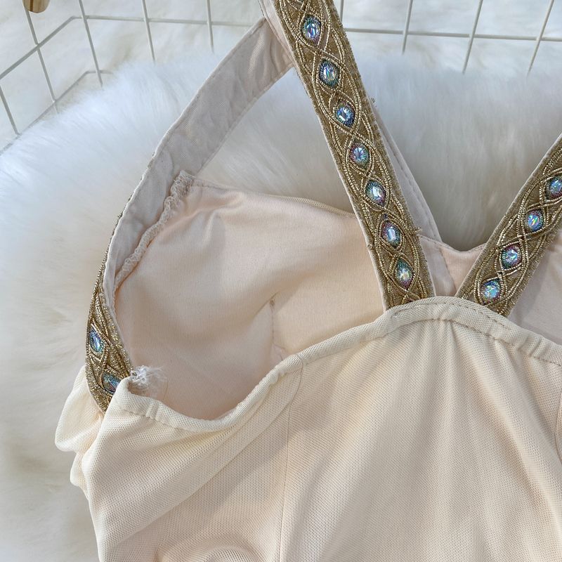 Rochie de vară frumoasă și unică pentru femei, stil vestimentar, cu guler înalt, subțire, cu șold, stil halter_voghion.com