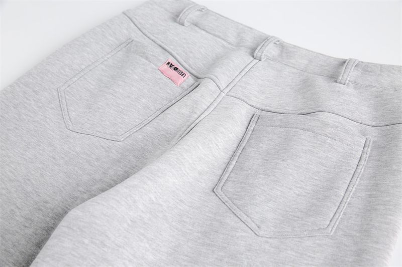 Men's Workwear Style Jogger Set Winter Autumn Multi-Pocket Jacket With Straight Leg Pants Streetwear Casual Outfit Grey_voghion.com