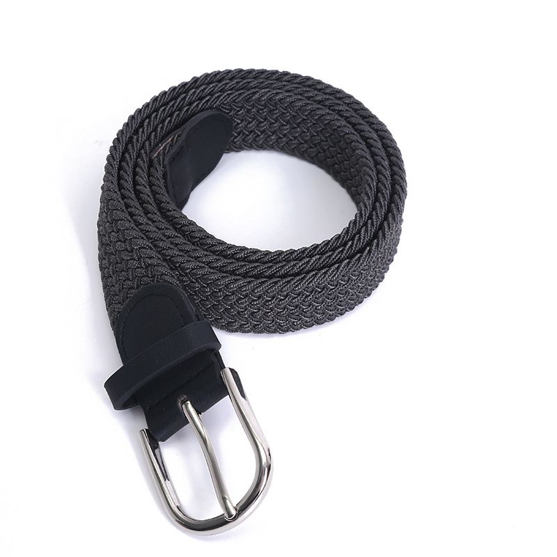 Hai bisogno di una fascia da uomo in cotone, larga senza buchi, una cintura per giovani e di mezza età, una cintura in tela intrecciata per studenti_voghion.com