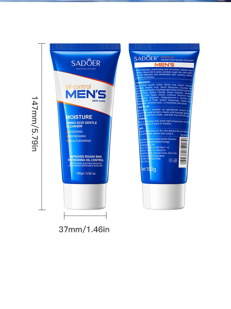 All English Amino Acid Gentle Cleanser SADOER Latte detergente per il viso_voghion.com