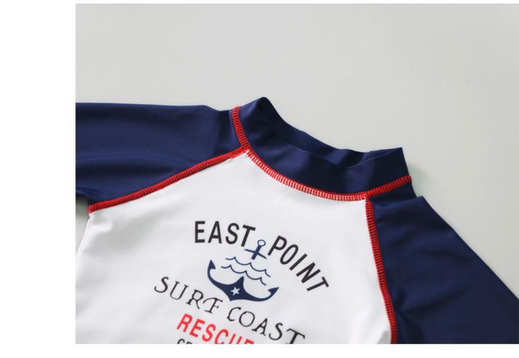 2019 Kinder Jungen Split Strand Sonnenschutz Schnelltrocknender Baby Jungen Niedlicher Hai Badeanzug_voghion.com