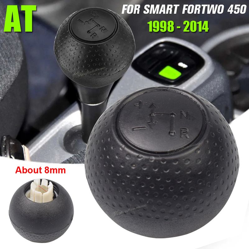 Car Gear Shift Knob For Mercedes Smart Fortwo 450 1998-2014 Shifter Lever Headball Gearshift Pen Arm_voghion.com