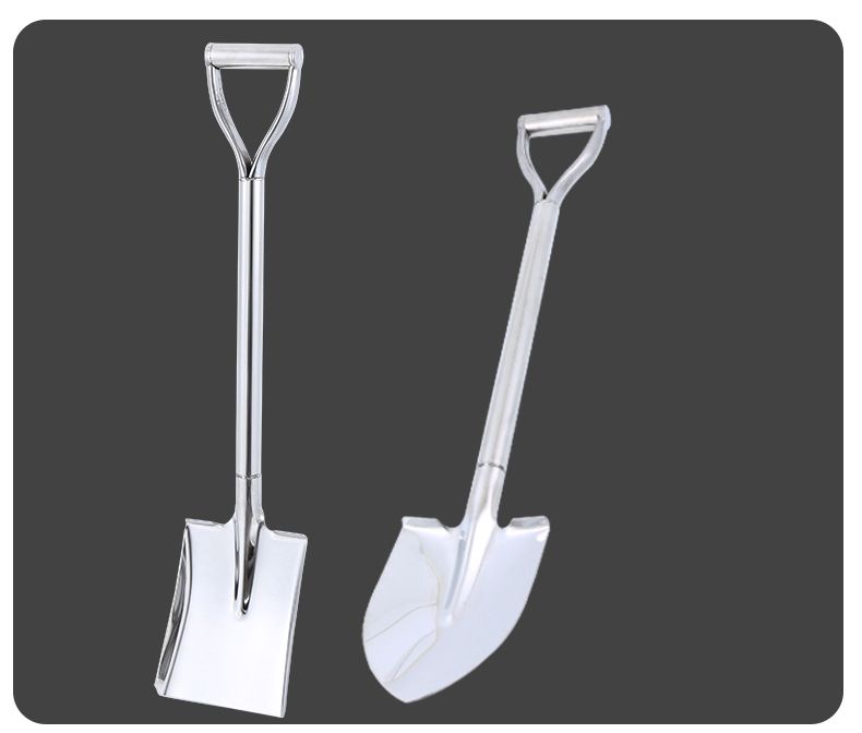 Garden Stainless Steel Shovel – Multi-Purpose Digging Tool For Farming, Beachcombing & Outdoor Survival (Rust-Proof, Heavy-Duty)_voghion.com