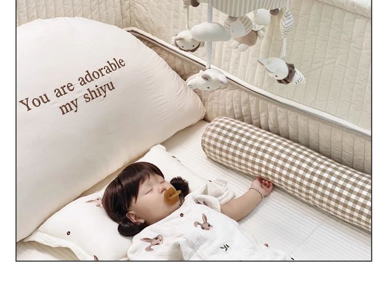 Cloche de lit pour bébé, musique de chevet, hochet rotatif, pendentif de lit, jouet pour nouveau-né, tissu suspendu_voghion.com