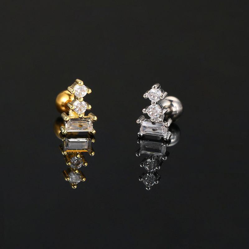 Unisex popolare zircone piercing osso orecchio unghie temperamento femminile nessun piercing all'orecchio clip orecchio vite orecchini a sfera_voghion.com