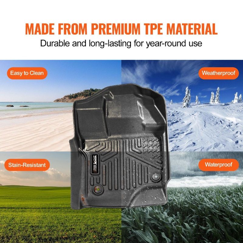 Pcs F150 F150 3 Mats 20152024 Lightning Fits Ford Automotive For Floor_voghion.com