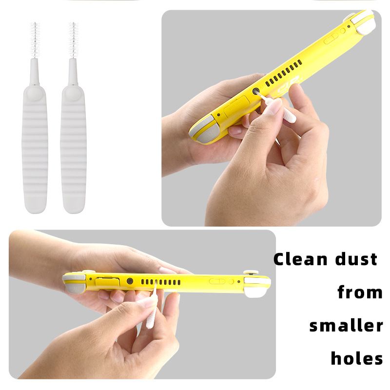 Suitable For Switch Set, Cleaning Adhesive, Handheld Earphone Hole Cleaning, Dust Removal, Brush, Cotton Swab_voghion.com
