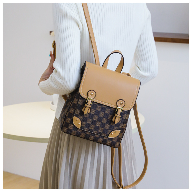 North Small Bag Women's 2024 New Mångsidig Mode Fritid Lätt reseryggsäck_voghion.com