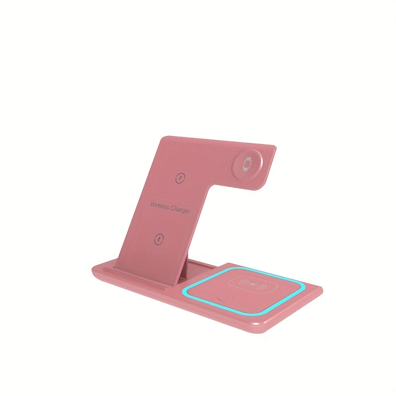 3 In 1 Fast Charging Station, Folding Wireless Charger Stand_voghion.com