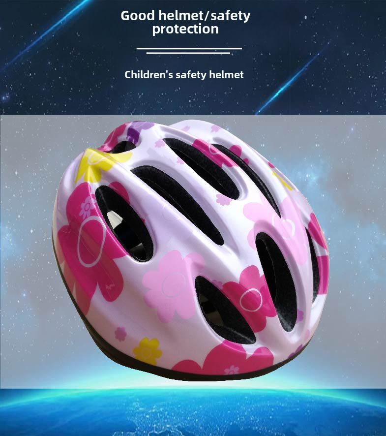 Grenzüberschreitender nicht integrierter Kinderfahrradhelm Rollschuhhelm Outdoor-Reitausrüstung Elektroautohelm Spot_voghion.com