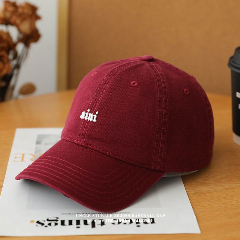 Gorra de béisbol de nuevo estilo, buena versión, de algodón puro, suave, para el sol, estilo coreano, versátil, pequeña, para hombre._voghion.com