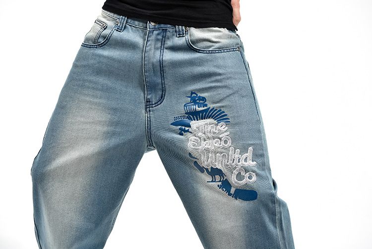 Übergröße Herren Kleidung Trendy Herbst und Winter Neue Lose Übergröße Fat Guy Hip Hop Big Size Skateboard Hosen_voghion.com