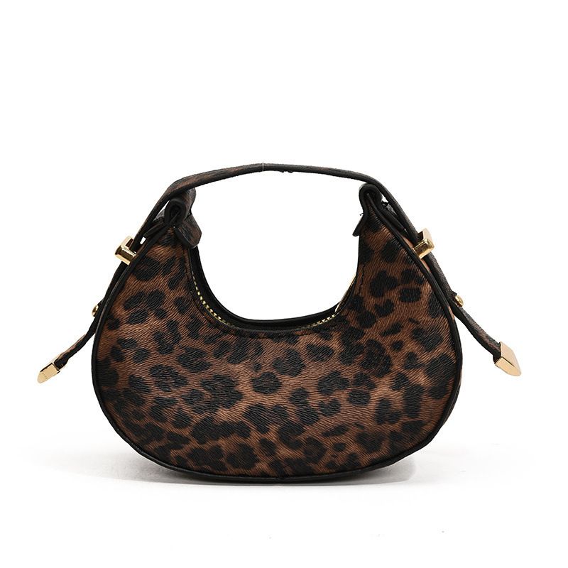 High-End Mini Leopard Print 2024 New Fashion Underarm Bag For Women Ins Internet Celebrity Versatile Handbag_voghion.com