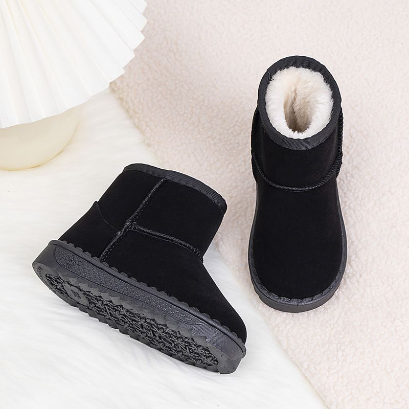 Winter neue Baumwollschuhe für Jungen und Mädchen mit dicken warmen Kinder-Schneestiefeln_voghion.com